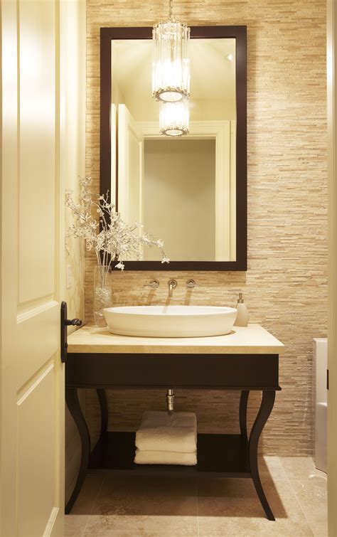 A Transitional Style Powder Room By Parkyn Design