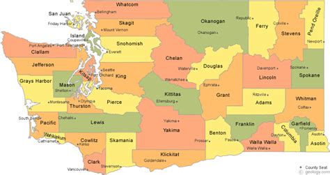 Washington County Oregon Map