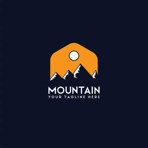 Mountain Logo Vector 23818530 Vector Art At Vecteezy