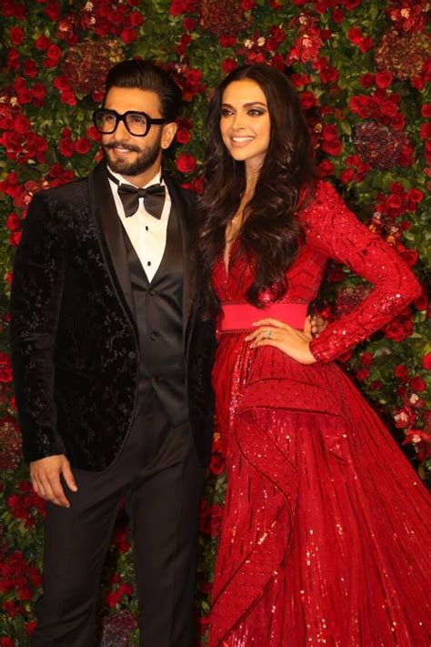 Deepika Padukone Ranveer Singh Reception The Couple Takes Power Dressing To The Next Level See