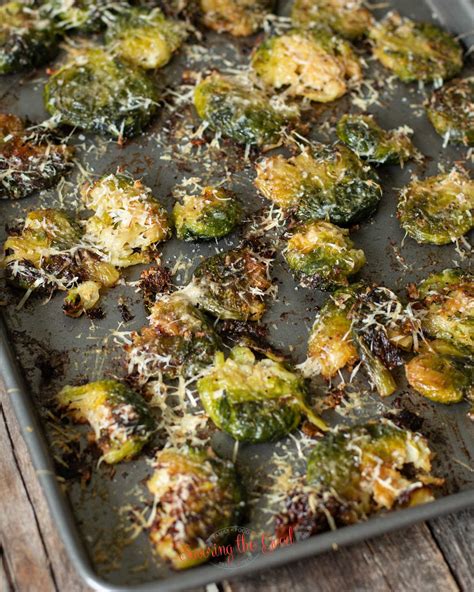 Smashed Brussel Sprouts Recipe Savoring The Good