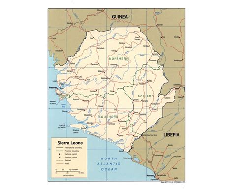 Maps Of Sierra Leone Collection Of Maps Of Sierra Leone Africa
