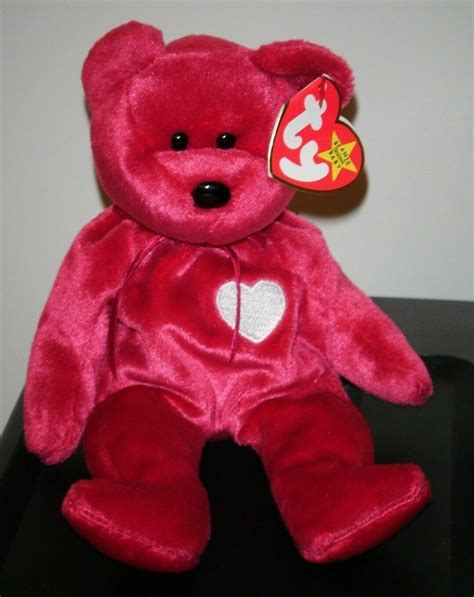 Ty Beanie Baby VALENTINA The Bear 8 5 Inch MINT With MINT TAGS