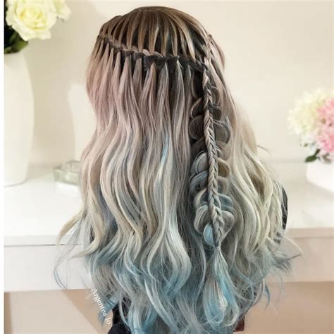Sporty hairstyles trending hairstyles easy hairstyles side braids for long hair long braids pretty braided hairstyles loose french braids arctic fox hair color mermaid braid. 10 Messy Braided Long Hairstyle Ideas for Weddings ...