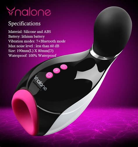 Nalone Rechargeable Bluetooth Vibration Artificial Vagina Electric Male Automatic Masturbator