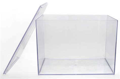 Clear Plastic Display Box 12 1 2 L X 8 1 2 W X 8 1 2 H 1 Box Buy Online In United Arab