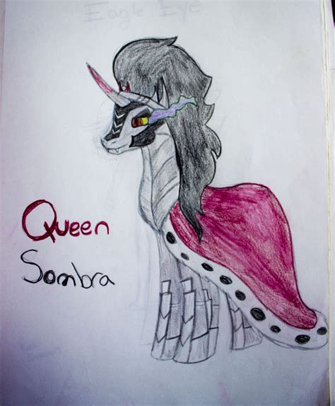 Queen Sombra Female King Sombra Mlp Fim Genderbend ~ Drawn By