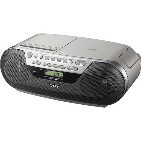 Sony CFD S05 Digital CD Radio Cassette Player CFDS05 B H Photo