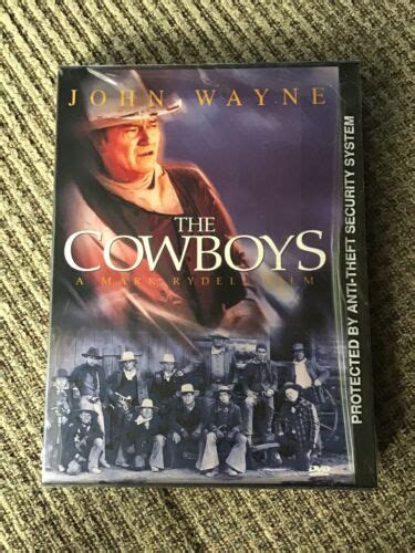 The Cowboys Dvd 1971 John Wayne Bruce Dern Oop Brand New Ebay