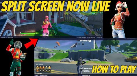 Originally, epic games supplied full patch notes on their website. Fortnite Split Screen NOW WORKING *New Update V11.31* How ...
