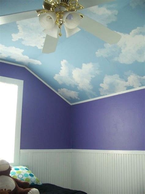 Already Painted The Room Sky Blue Now Just Need To Get The Cloud Decals