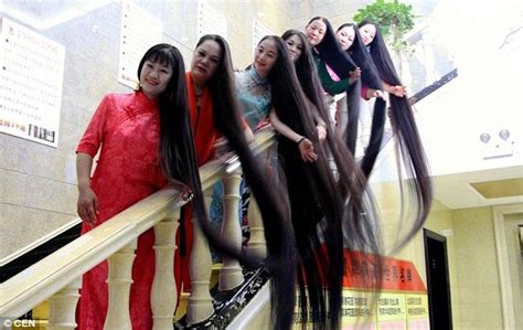 Chinese Rapunzels With 35m Locks Have Been Growing Hair For 20 Years
