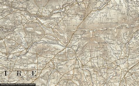 Historic Ordnance Survey Map Of Greenway 1901 1912