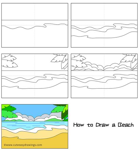 Https://tommynaija.com/draw/how To Draw A Beach Instructions