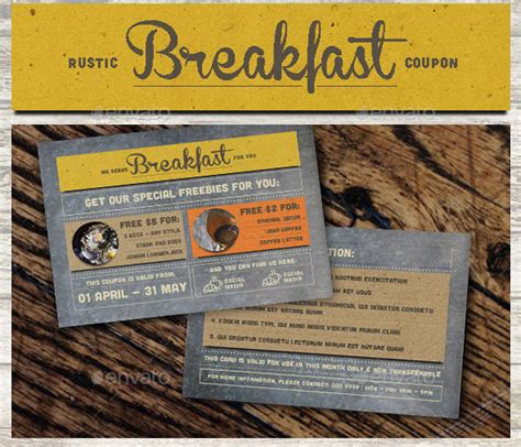 Restaurant Breakfast Coupon 15 Examples Format Pdf Examples