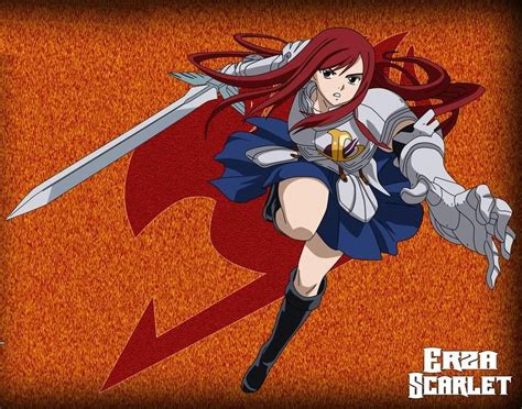 Erza Scarlet Fairy Tail Anime Fairy Tail Dragon Force Titania Erza