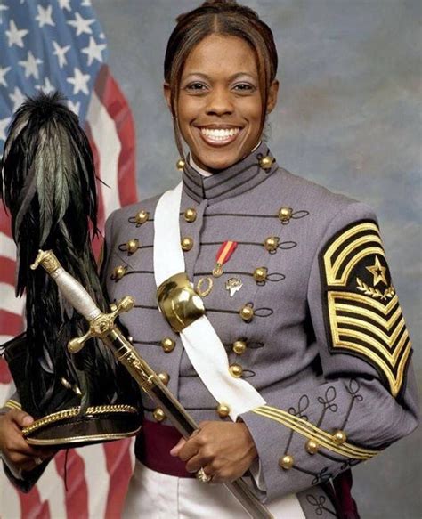 Emily Perez 23 1st African American Cadet Command Sergeant 1st Female Graduate Of West Point To
