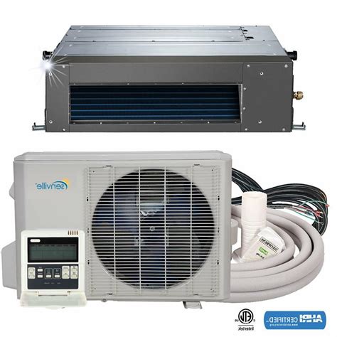 9000 BTU Concealed Duct Mini Split Air Conditioner