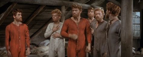 In 1850 oregon, as soon as a backwoodsman attracts a wife home his first six brothers decide they need to get married. 1954 - Seven Brides for Seven Brothers - Academy Award ...