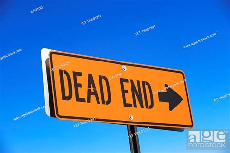 Dead End Sign Stock Photo Picture And Royalty Free Image Pic Tet