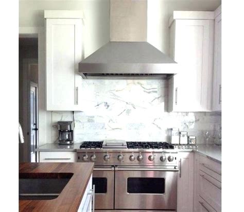The white flexible plastic ducts tend to contract over time where there see the installation instructions for specifics. Kitchen Exhaust Hood Duct Installation