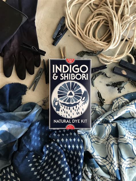 Indigo Shibori Natural Dye Kit — Fairfax Backyard Farmer