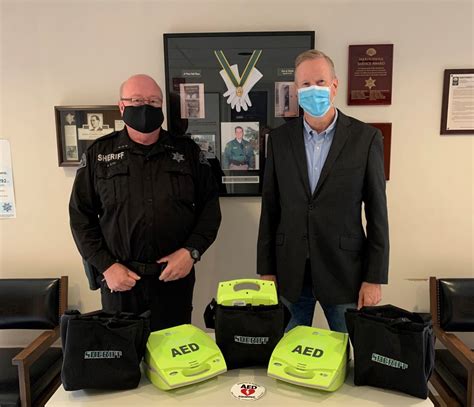 All Wcso Deputy Patrol Vehicles To Be Equipped With Automated Defibrillators Thanks To Donation