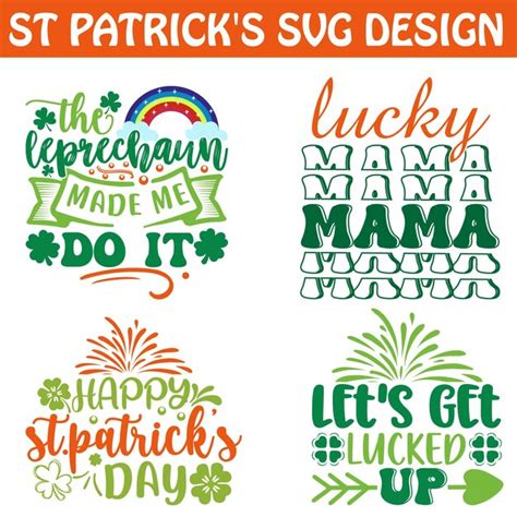 Premium Vector St Patricks Day Svg Design