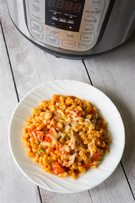 Instant Pot Pizza Mac And Cheese This Is Not Diet Food