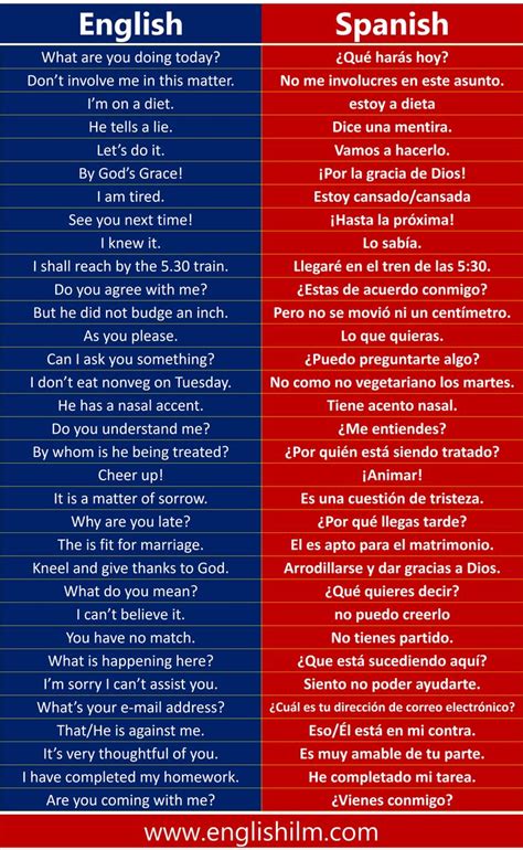 Daily Used English To Spanish Sentences Oraciones En Español In 2023 Basic Spanish Words