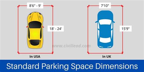 100 Car Parking Lot Dimensions Design Talk