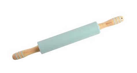 Silicone Rolling Pin Non Stick Surface Roller Type Household Red レビュー高