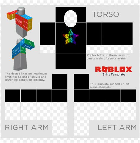 Roblox T Shirt Template Transpa Bios Pics