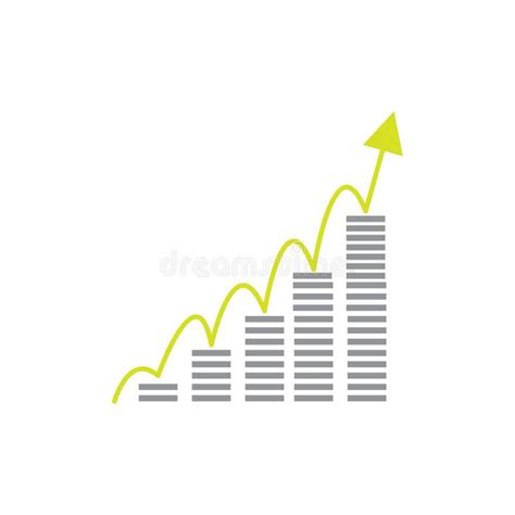 Isolated Success Business Graph Stock Vector Illustration Of Graph