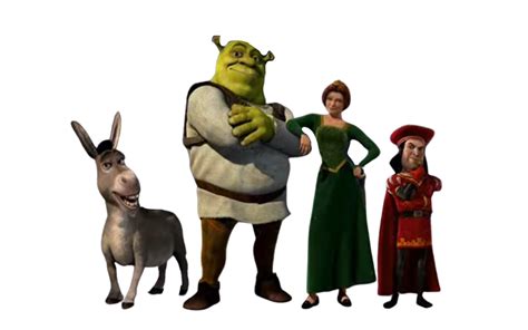 Shrek Donkey Fiona And Farquaad By Dracoawesomeness On Deviantart