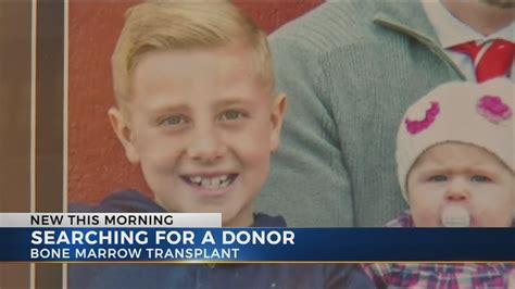 Local Boy Needs Life Saving Bone Marrow Transplant Youtube
