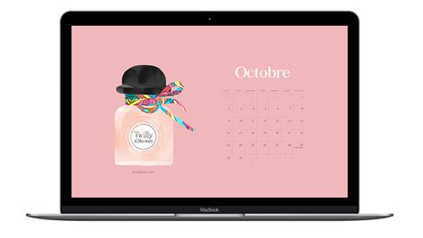 Calendrier d'Octobre & fonds d'écran | Claire La Paillette - Blog Lifestyle d'une illustratrice ...