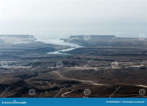 Aerial View Coast Wadi Derbat Taqah Sultanate Oman Region Dhofar