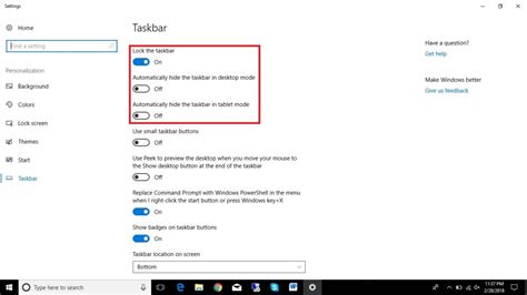 How To Hide Taskbar In Windows 10 Gambaran