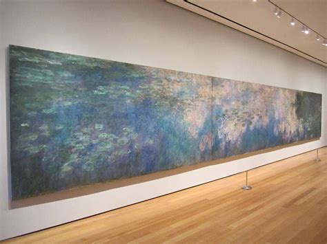 Claude Monet Water Lilies Museum Mural Wall