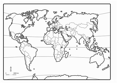 Carte Du Monde A Imprimer Gratuit A4 Planisphere World Map Print Images