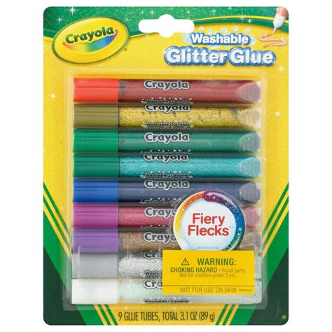 Crayola Washable Glitter Glue Shop Glue At H E B