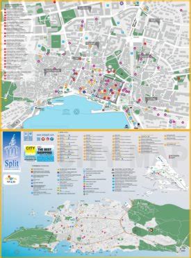 With this map, you can quickly build a route to a particular destination, travel around split and find attractions worth visiting. Split Maps | Croatia | Maps of Split
