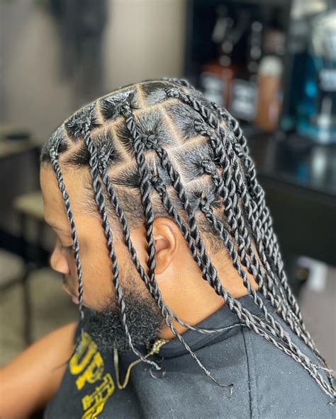 Box Braids For Men To Try Out This Spring 2023 Vainilky