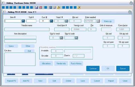 Purchase Order Maintenance Knowledgebase Profitmaker Fulfillment