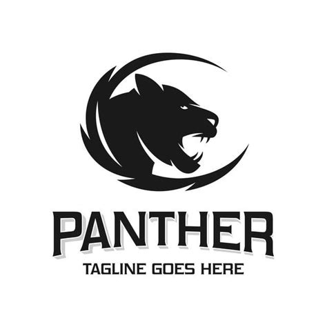 표범 동물 머리 로고 디자인 Logo Design Panther Logo Animal Heads