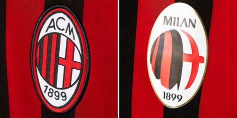 Symbol of ac milan on the top of their changing room. New AC Milan Logo Leaked - Footy Headlines