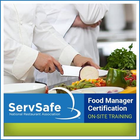 Servsafe Food Manager Certification On Site Training Qrs Training