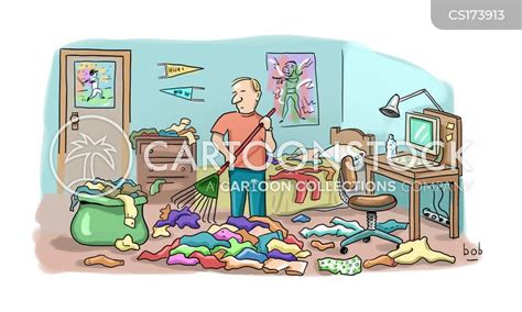 Messy Bedroom Cartoons And Comics Funny Pictures From Cartoonstock