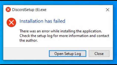 How To Fix Discord Setup Exe Installation Has Failed While Installing
